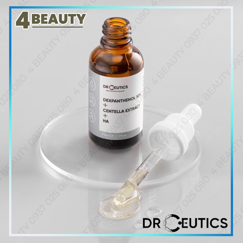Tinh chất dưỡng Serum B5 DrCeutics Cấp Ẩm Và Phục Hồi Da Dexpanthenol 10% + Centella Extract + HA