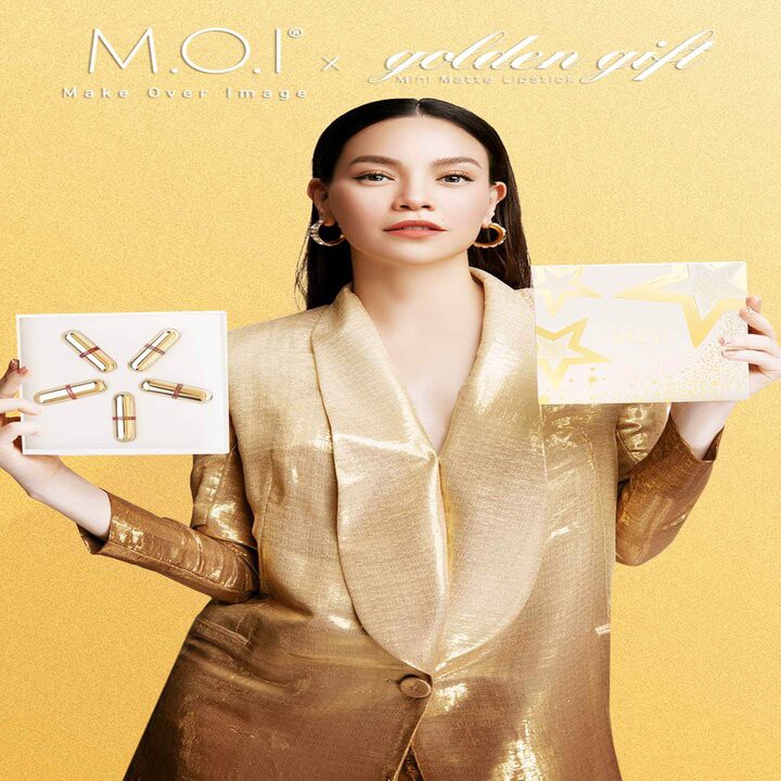 SON THỎI MINI GOLDEN GIFT - HOT SALE - SON MOI HỒ NGỌC HÀ