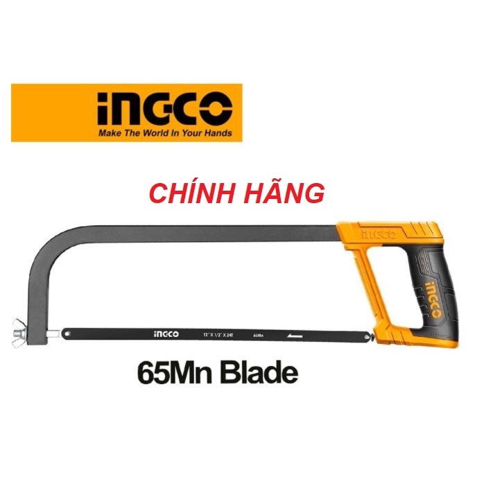 ĐỒ NGHỀ INGCO Khung cưa sắt 300mm/ 12inch HHF3028 (Cam kết Chính Hãng 100%)