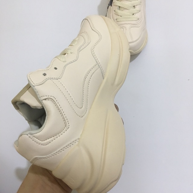 Giầy thể thao chunky mầu vàng kem  36-44. | BigBuy360 - bigbuy360.vn