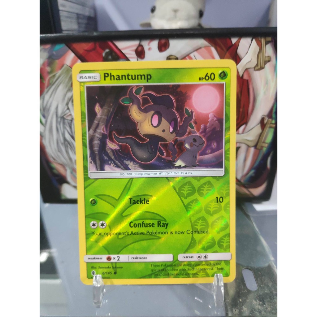 [ Dưa Hấu Yugioh ] Lá bài thẻ bài Pokemon Phantump