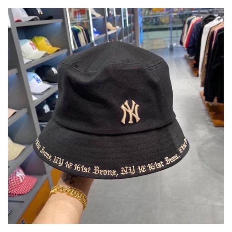 Nón bucket NY phong cách hàn quốc