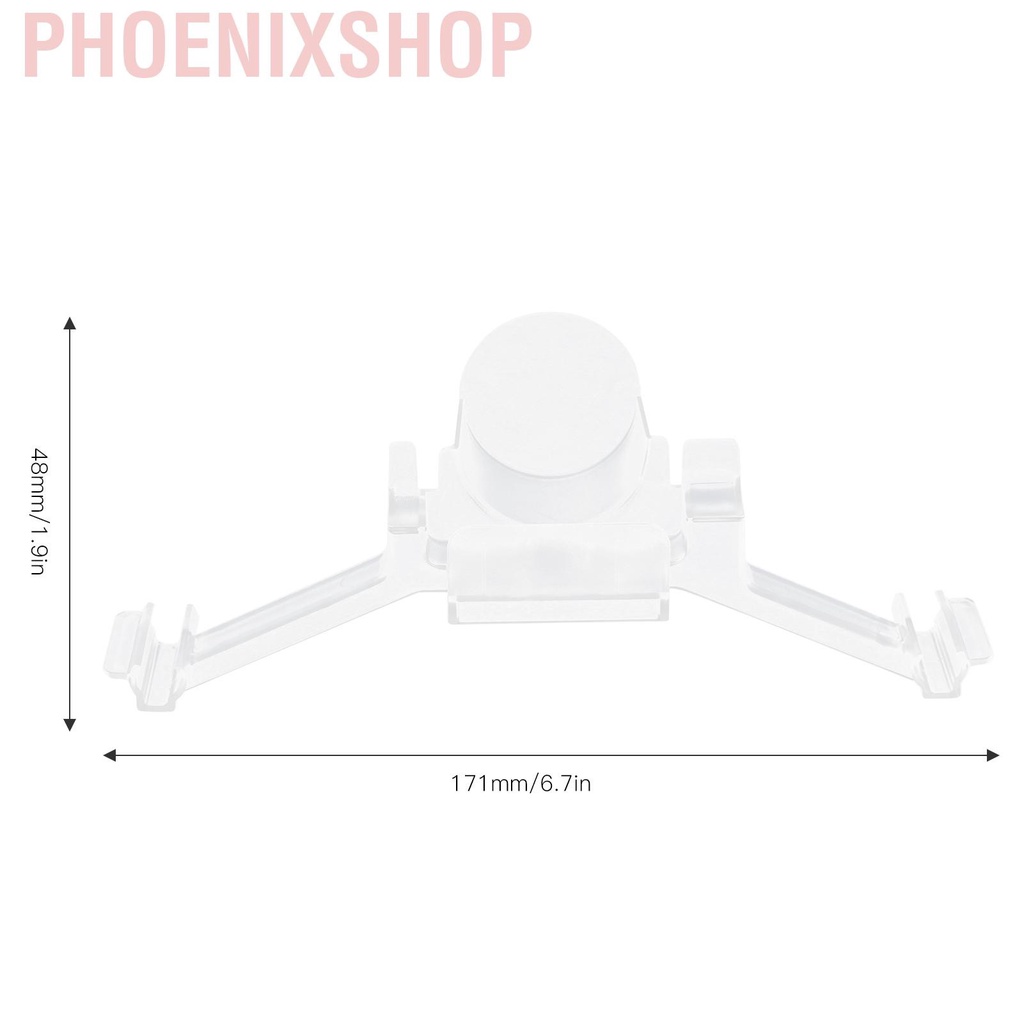 Phụ Kiện Khóa Đầu Bi Bằng Nhựa Trong Suốt Cho Drone Phantom 4 Pro