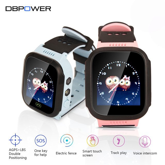 Đồng hồ định vị trẻ em thông minh GPS Tracker G900 Tích Hợp Camera và Đèn Pin Siêu Sáng ( xanh dương + hồng )