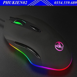 Chuột gaming hxsj s500 | rgb gaming mouse