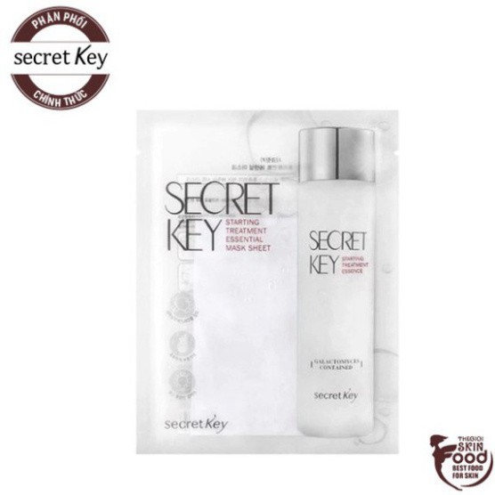 Mặt Nạ Dưỡng Trắng Da Secret Key Starting Treatment Essential Mask 30g W9