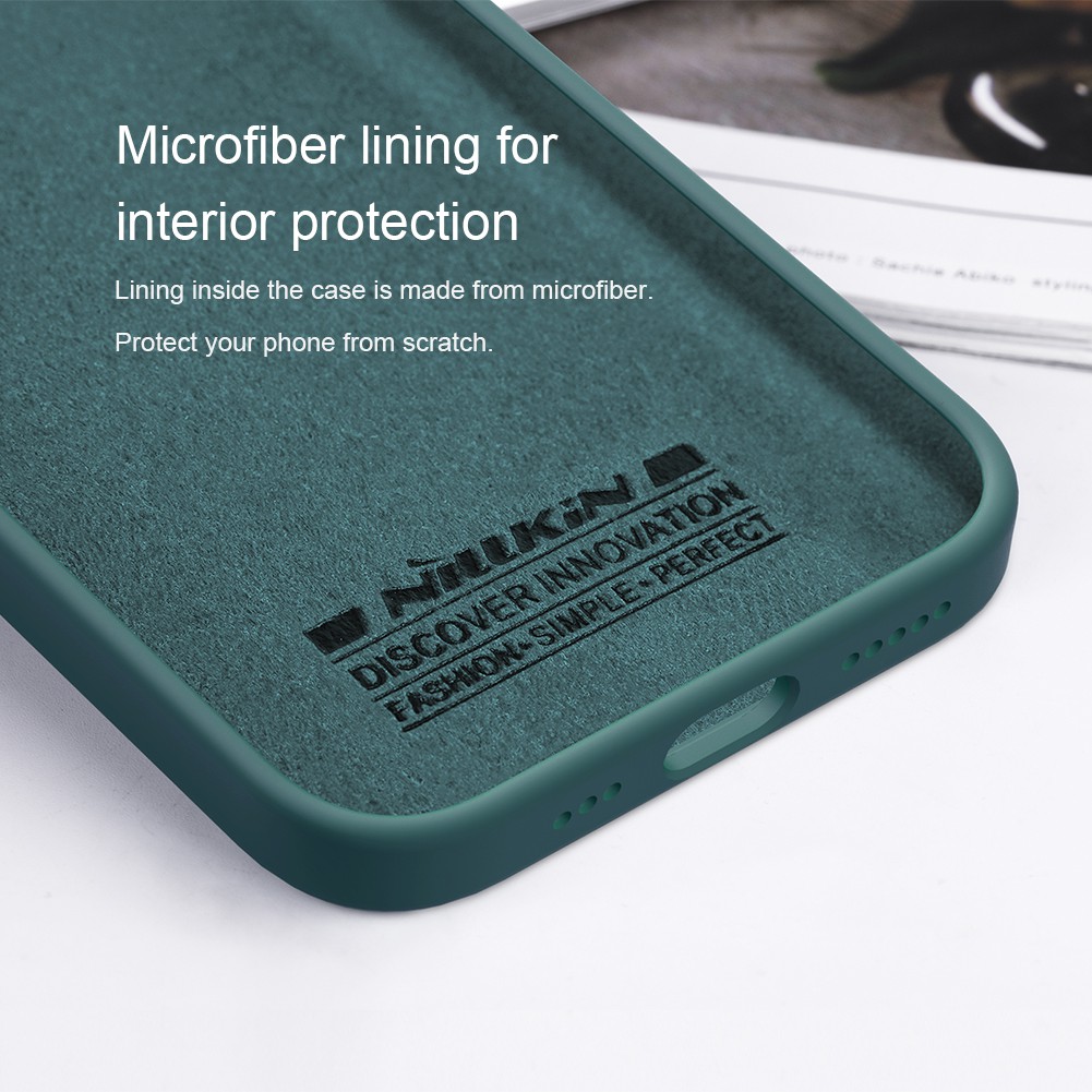 Nillkin For Apple iPhone 12 Pro Max/12/12 Pro/iPhone 12 Mini Flex Pure Shockproof Silicone Soft Ultra Thin Back Cover Phone Case