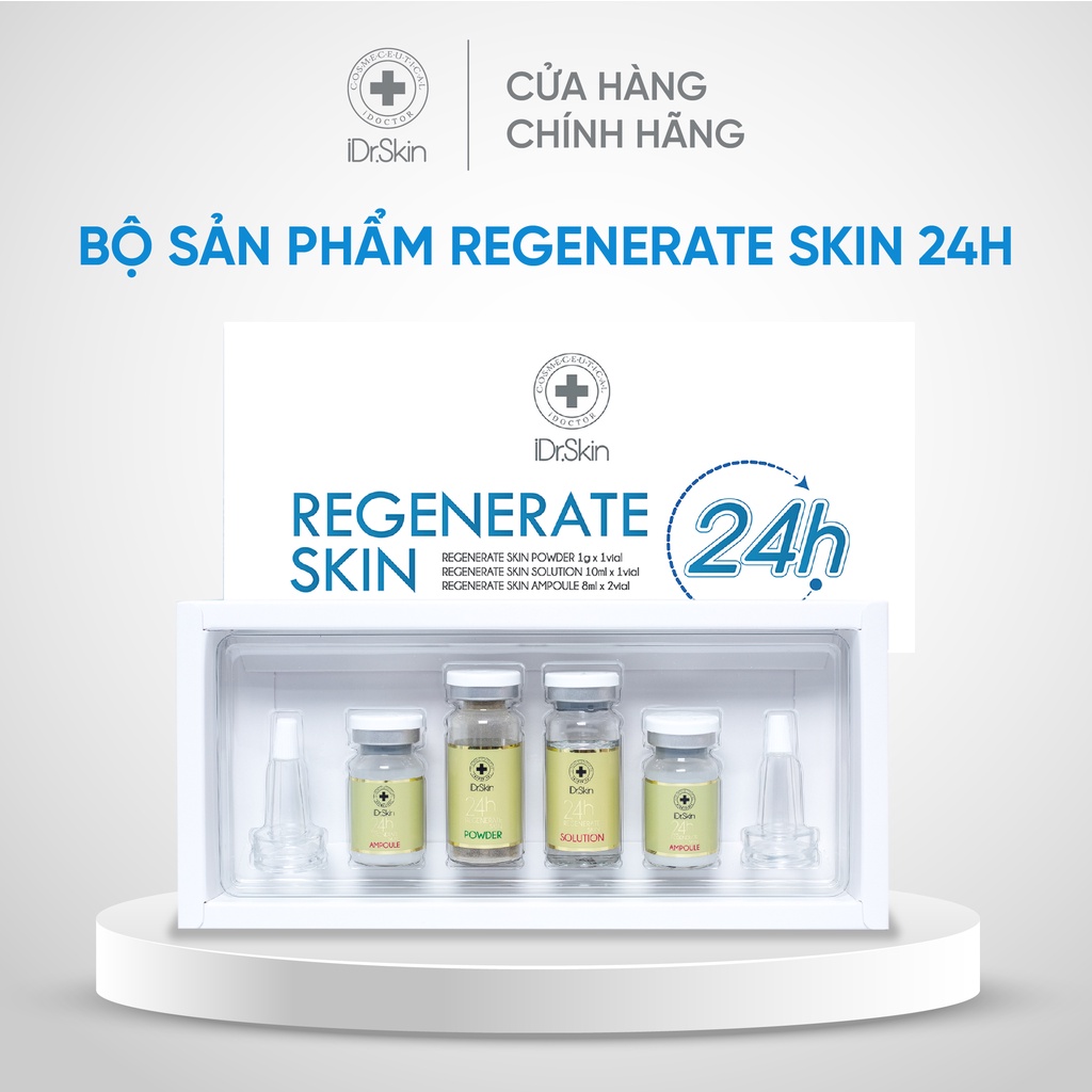 Bộ tinh chất Tế Bào Gốc iDr.Skin Regenerate Skin 24h