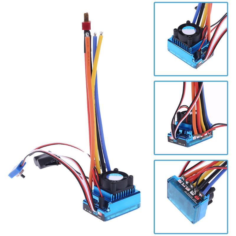 ✿ Bộ Phận Nâng Cấp ESC Không Chổi Than Thay Thế Cho Xe Hơi 120A