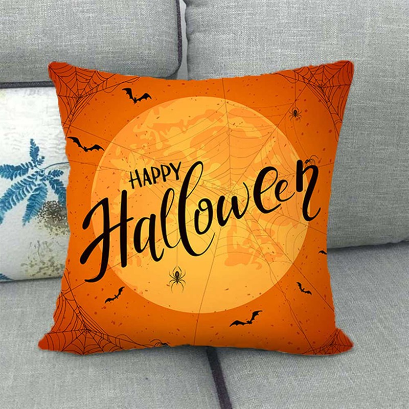 Vỏ Áo Gối Sofa 18 '' Họa Tiết Halloween