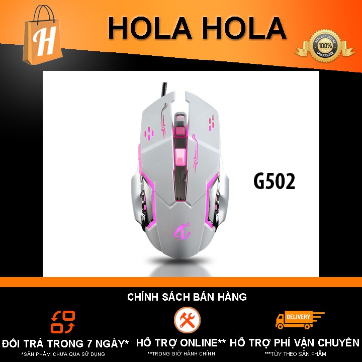 Chuột game thủ  G502 Q5 có LED nhiều màu