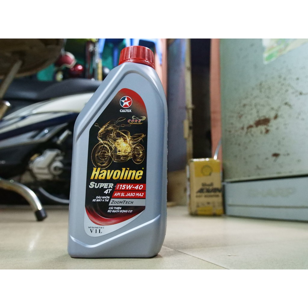 NHỚT CALTEX HAVOLINE SUPER 4T