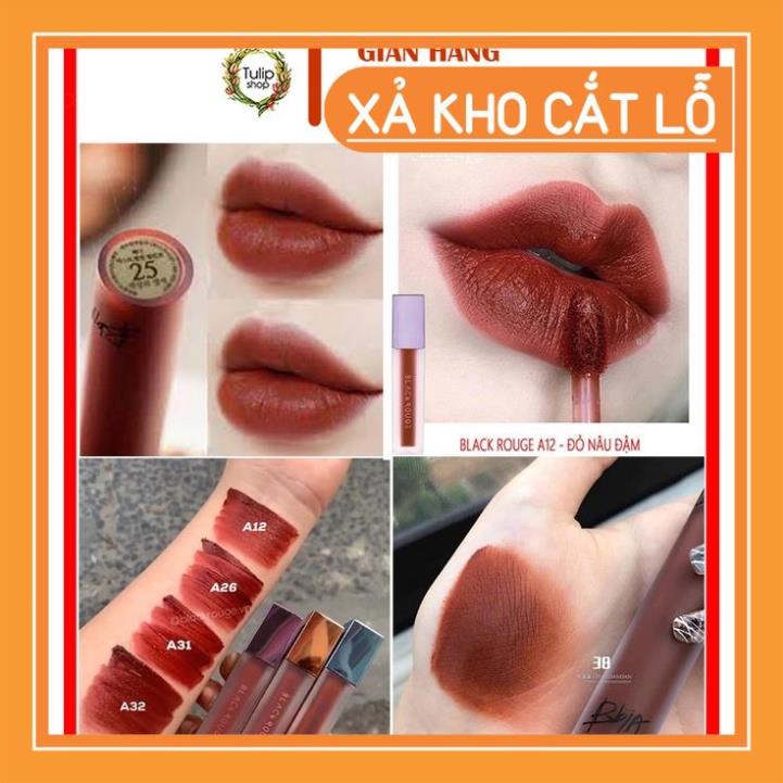 Son Tint Dạng Kem Bbia Màu Đỏ Nâu 25 và màu 38,2,12/black rouge a12 a6 A26 a31 a32 a37cm07