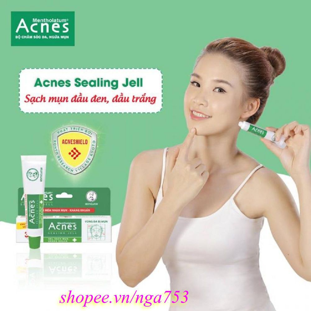 Gel Ngừa Mụn Kháng Khuẩn 18g Acnes Sealing Jell, nga753 Uy Tín Từ Chất Lượng.