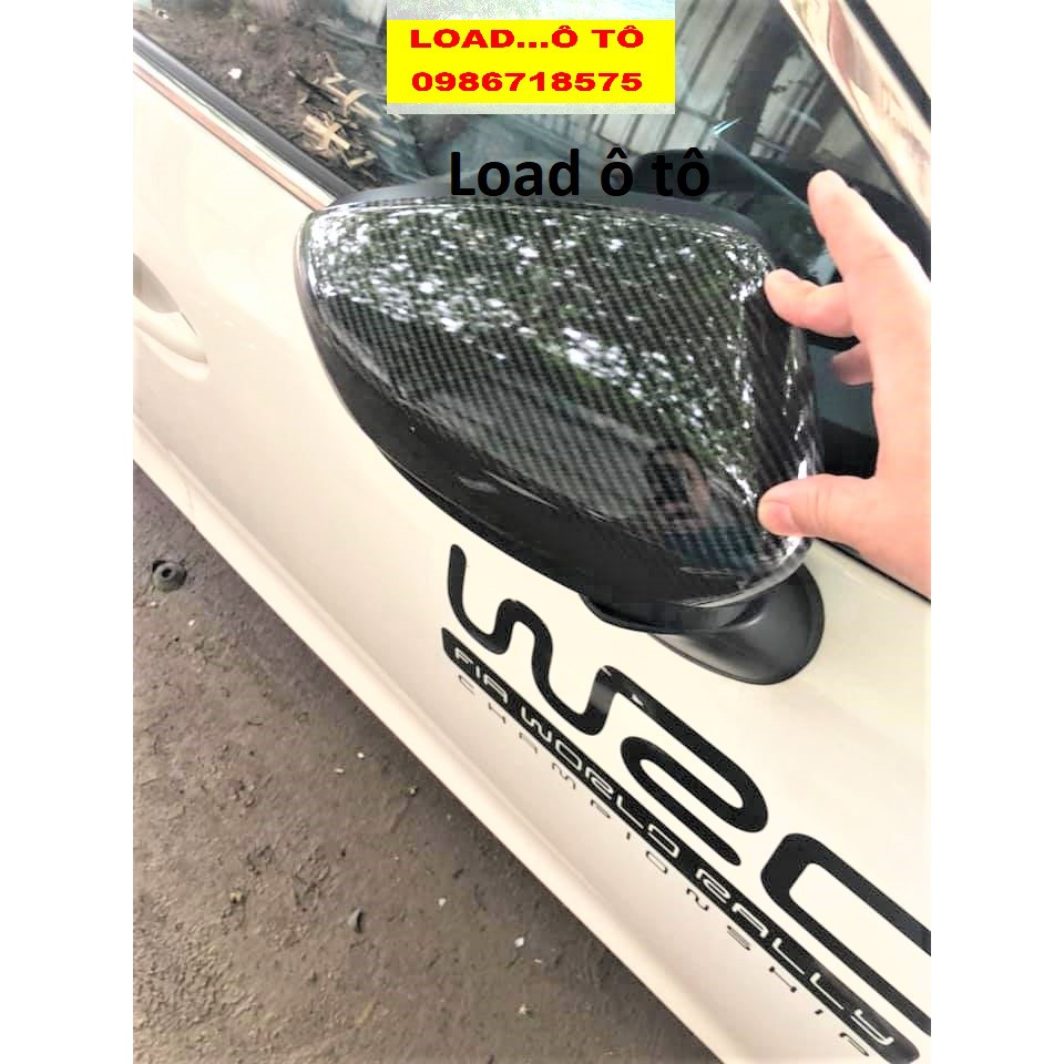Ốp Gương Chiếu Hậu Xe Mazda 3 2023-2020 Vân Carbon Cao Cấp Nhất Thị Trường