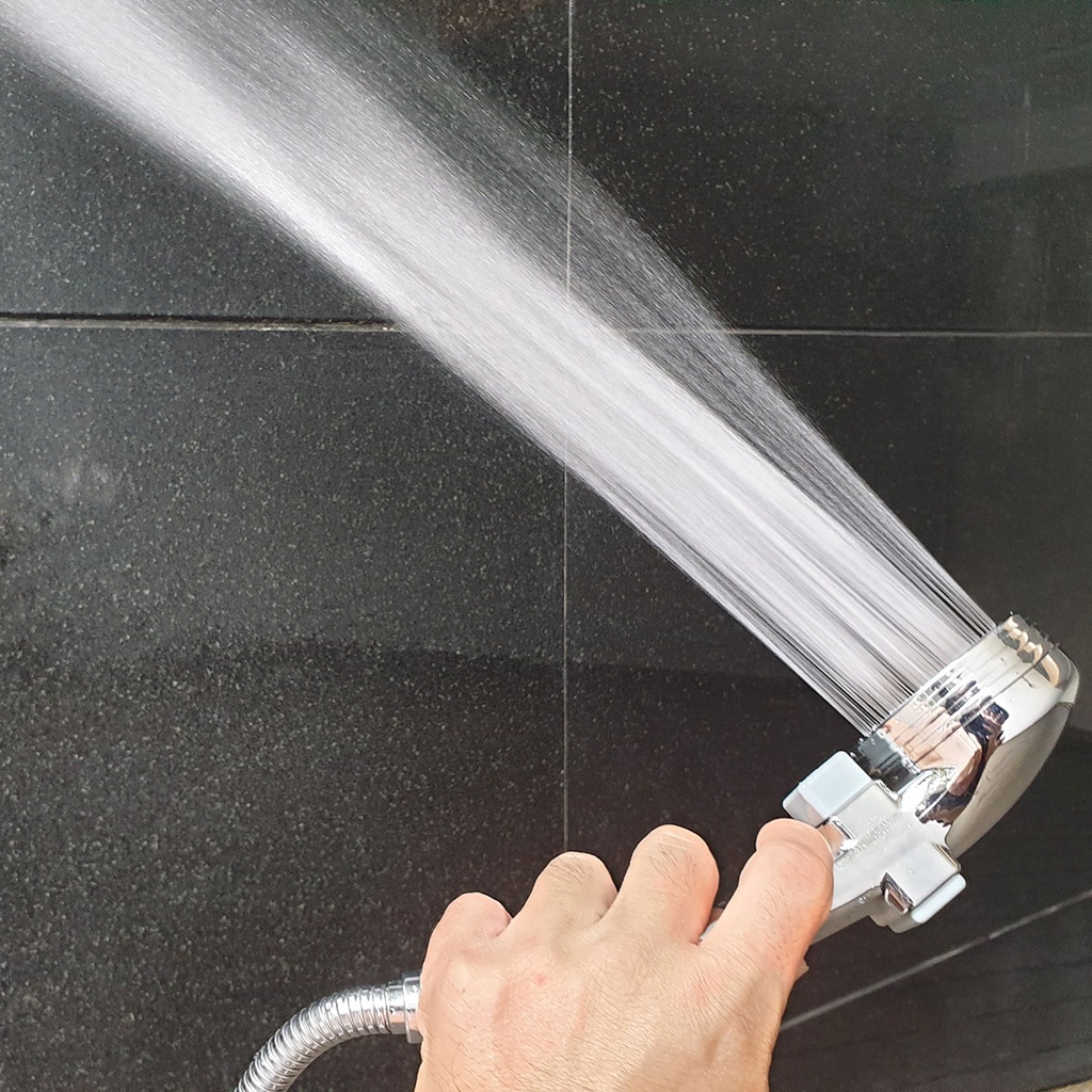 Bộ tay dây sen siêu tăng áp Eurolife EL-102SH