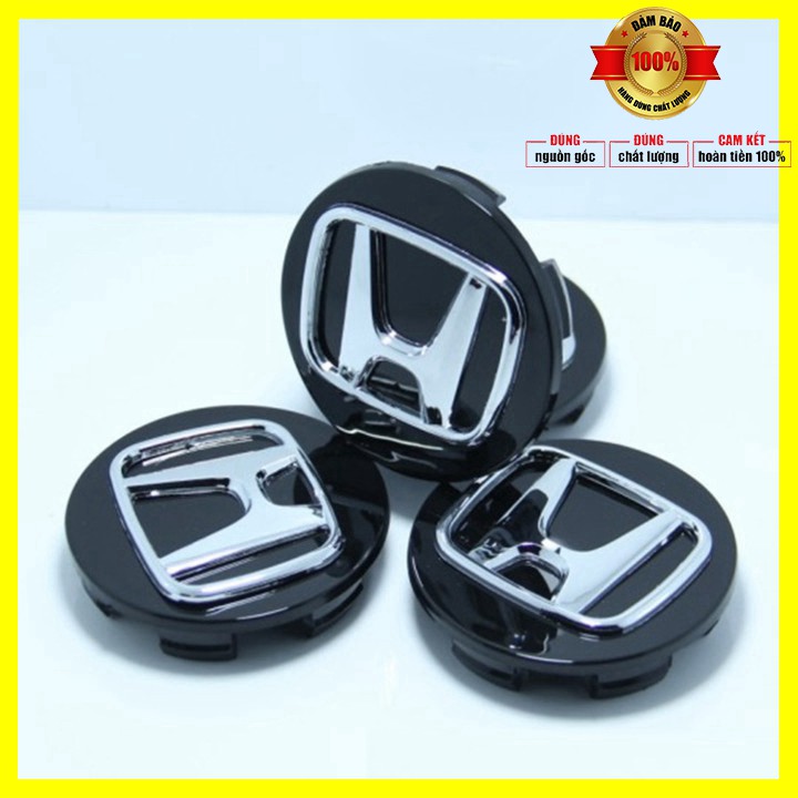 Sản phẩm  Logo chụp mâm bánh xe ô tô Honda Honda Accord, Odyssey, CRV, Civic, City... đường kính 69mm HD69 -01 chiếc