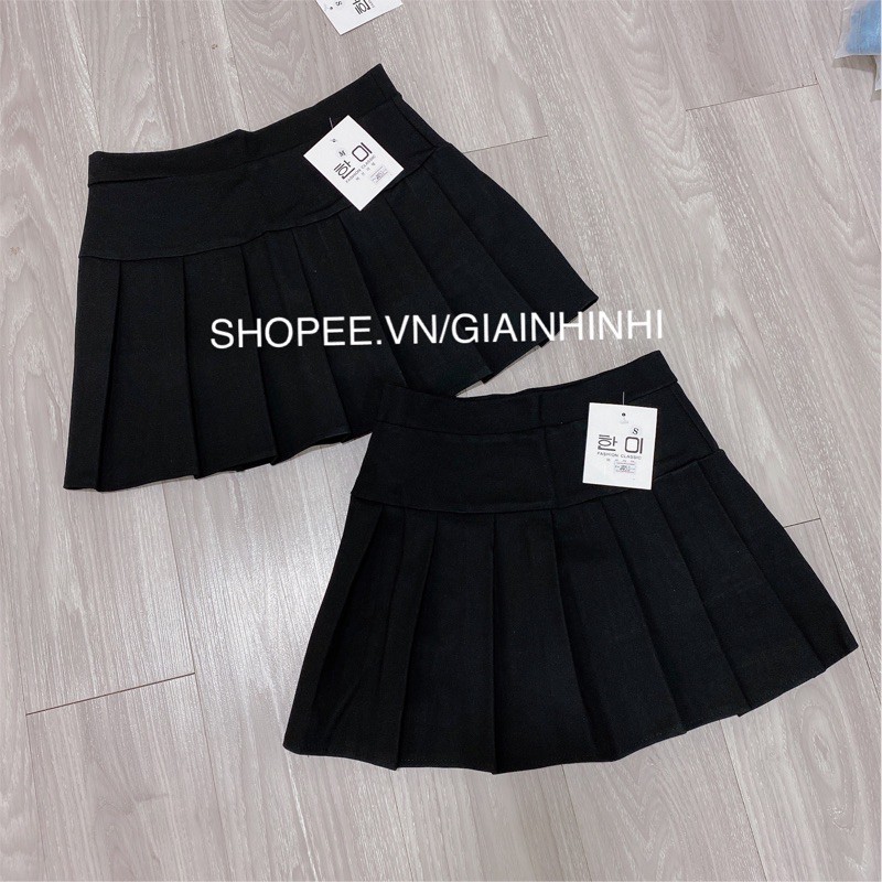 Chân váy xếp ly xòe dáng ngắn. Chân váy Umi cạp cao có lót quần 1053 - NhiNhi Shop | BigBuy360 - bigbuy360.vn