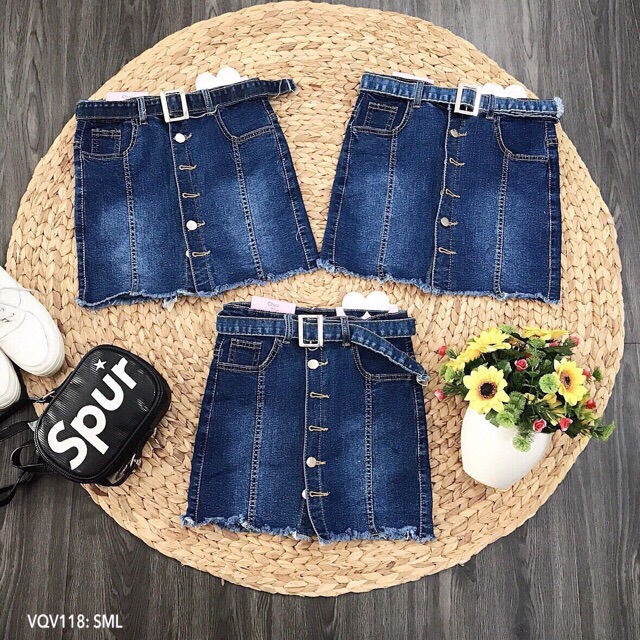 Váy quần siêu thời trang kèm chụp thật ko kèm thắt lưng | BigBuy360 - bigbuy360.vn