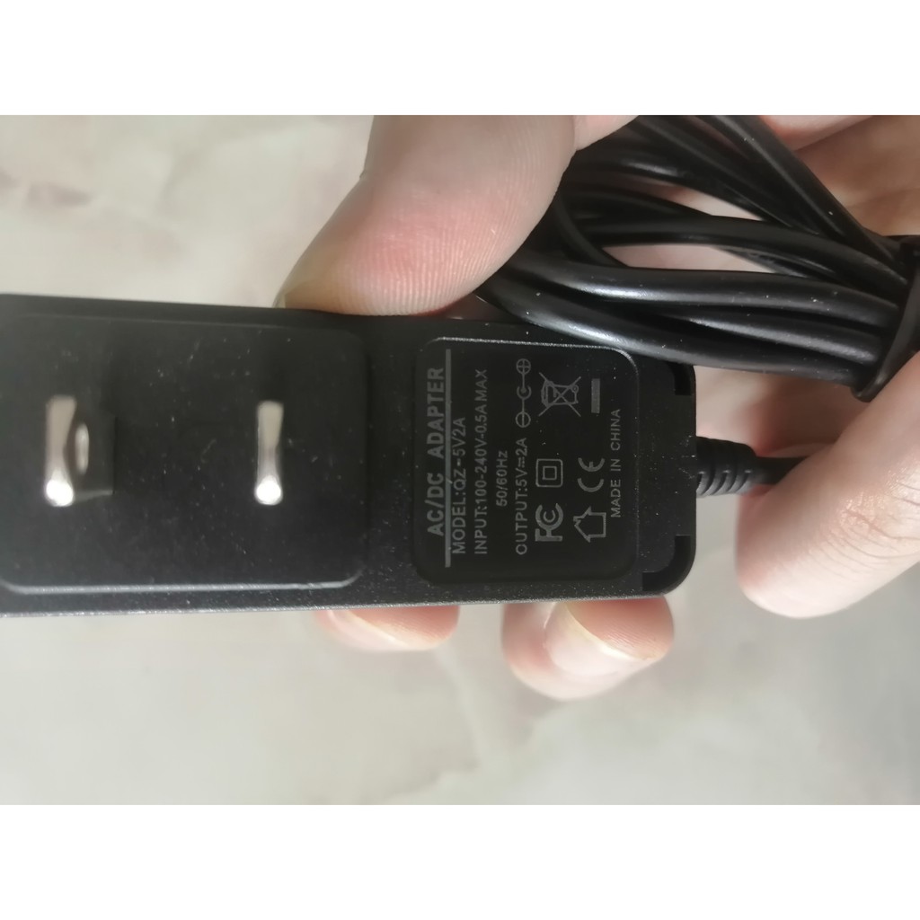 Dây nguồn TV box ra đầu tròn chuẩn  3.5mm 105cm 5V 2A