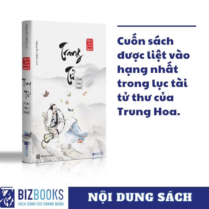 Sách Trang Tử Nam Hoa kinh Nguyễn Hiến Lê (Tuyển Tập Bách Gia Tranh Minh)