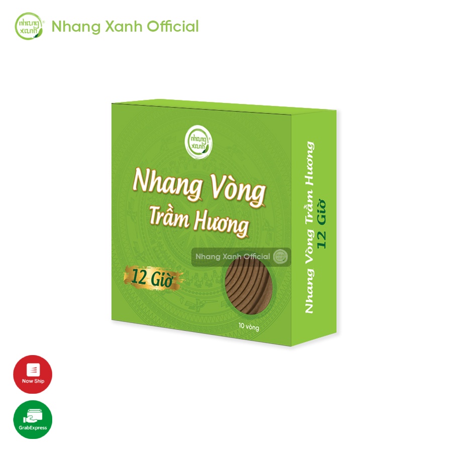 Nhang Vòng Phổ Thông - thời gian cháy 12 giờ - Hương thơm dịu nhẹ, tự nhiên