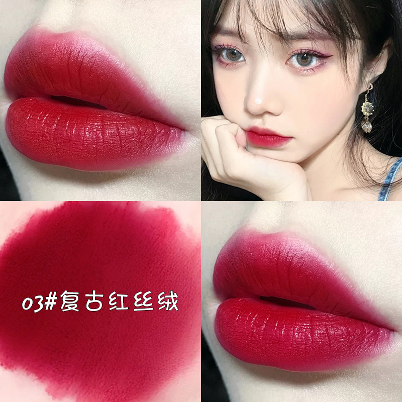 Son Kem Lì HANBOLI Mượt Như Nhung Milk Tea Velvet Tint và phong cách art gallery | Thế Giới Skin Care