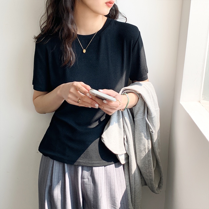 Áo Thun Ngắn Tay Thoải Mái Dễ Phối Đồ 49679