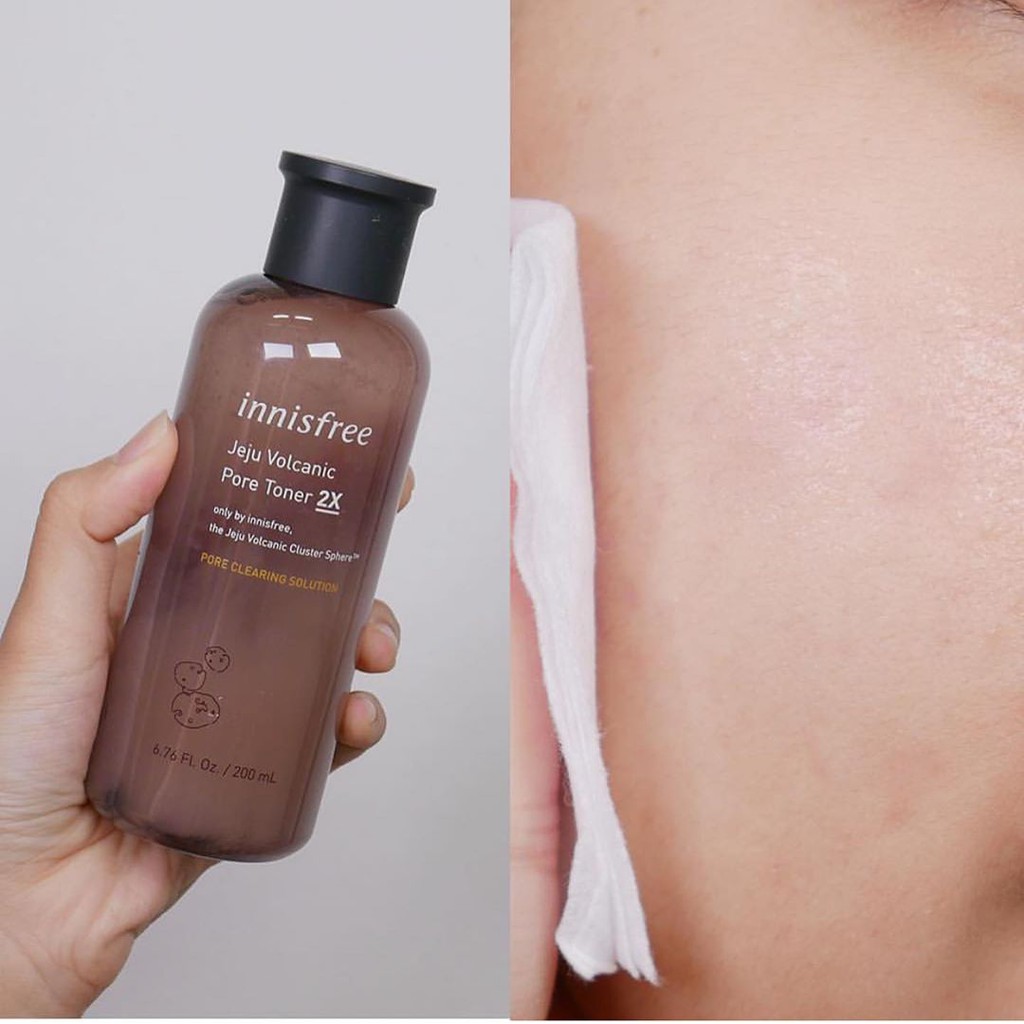 NƯỚC HOA HỒNG FREESHIP NƯỚC HOA HỒNG INNISFREE JEJU VOLCANIC PORE TONER 2X