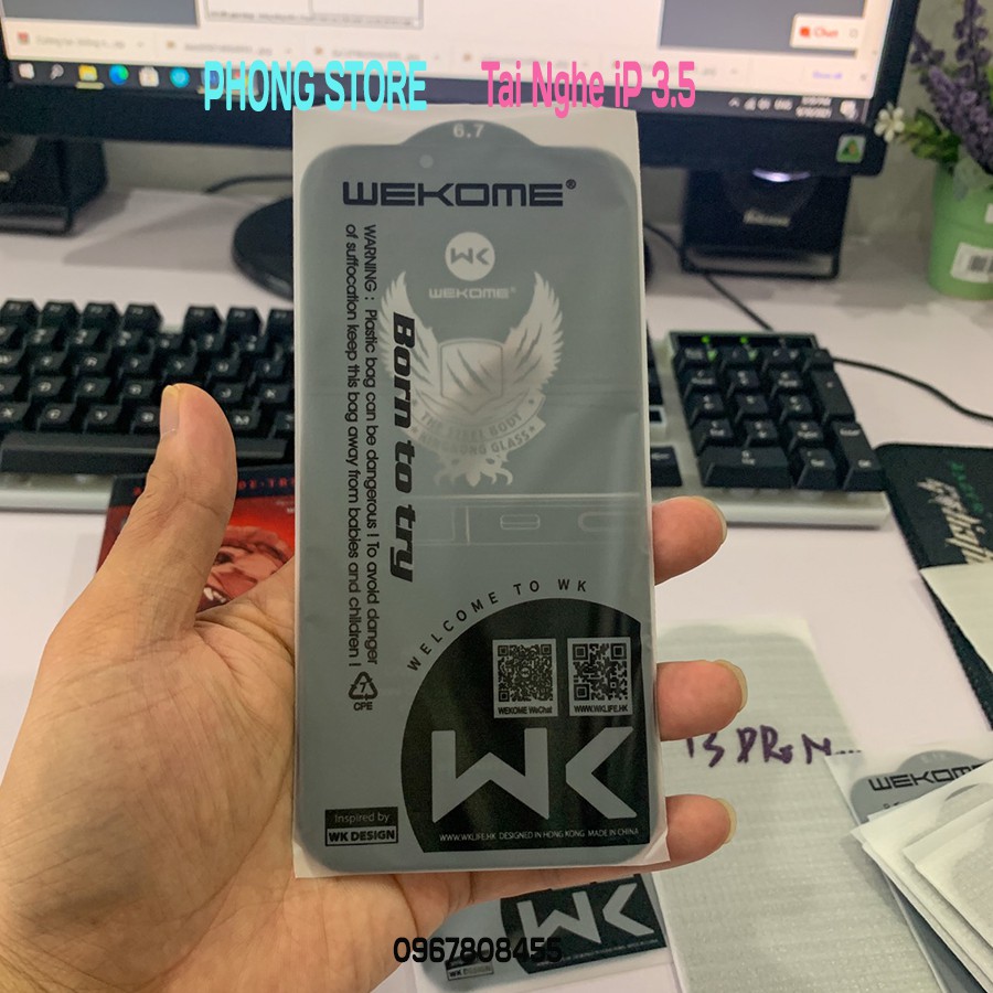 Kính cường lực Kingkong chống nhìn trộm cho iphone 7Plus/8Plus/X/Xs Max/11 Pro Max/12 Pro Max/13/13 Pro/13 Pro Max