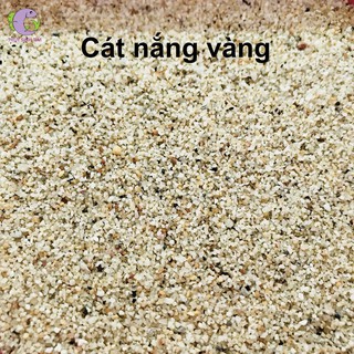 Cát Nắng Vàng (1kg) - Trải Nền Trang Trí Bể Cá, Bể Thủy Sinh