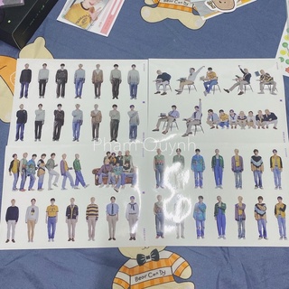 [CÓ SẴN CHÍNH HẴNG]BỘ DECO KIT BTS TÁCH LẺ