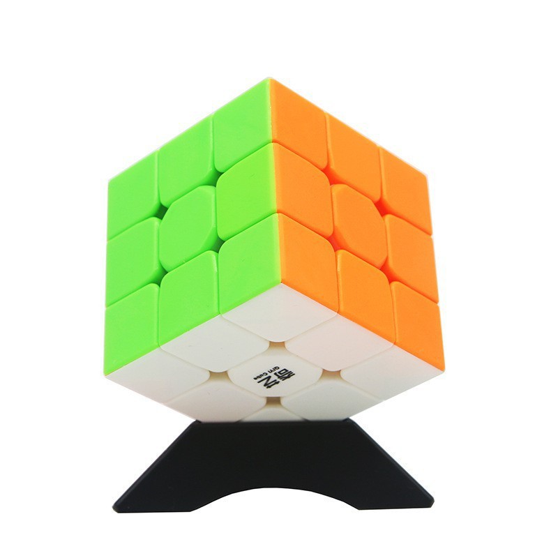 Rubik 3x3 Giúp Thông Minh Hơn - Xoay Mượt , Lõi Cứng Cáp, Bền  - Rubic 3 Tầng vỉ có kèm rubik trái tim