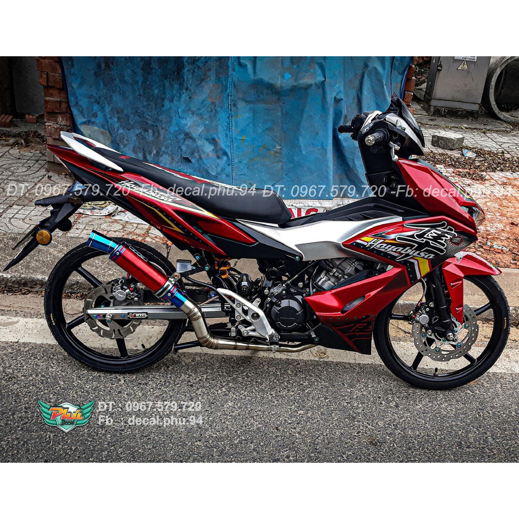 Tem Rời Winner X Hayabusa đỏ đen (J)