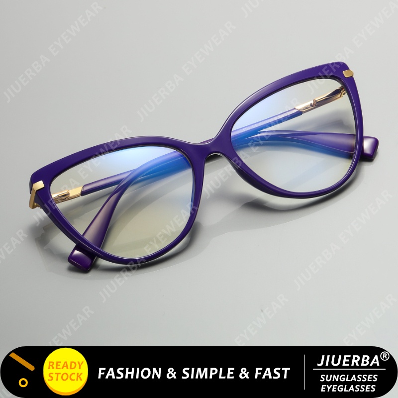 Mắt Kính Gọng Kim Loại TR90 Chống Ánh Sáng Xanh Thời Trang Phương Tây