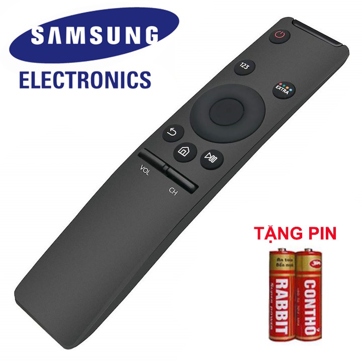 REMOTE ĐIỀU KHIỂN TIVI SAMSUNG 4K SMART CONG (LOẠI Y HÌNH - KHÔNG VOICE - TẶNG PIN)