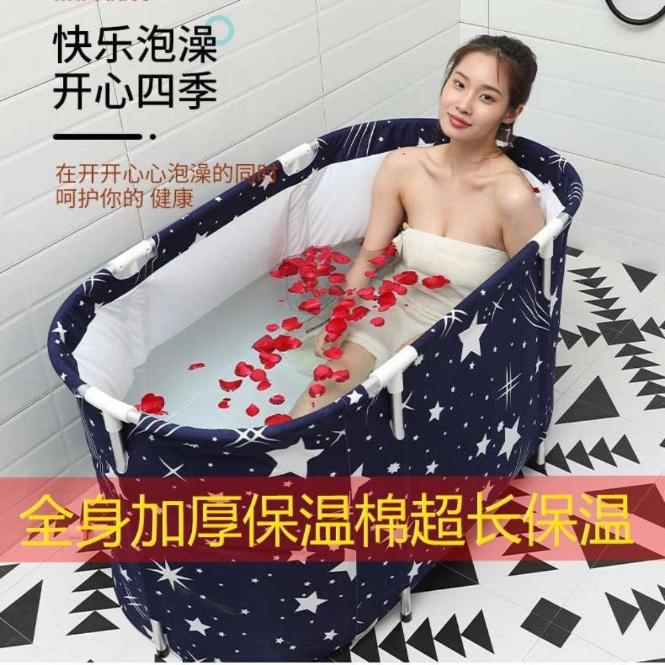 Bồn Tắm Gấp Gọn Toàn Bộ Cơ Thể Dành Cho Người Lớn