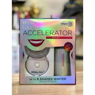 Bộ làm trắng răng White Glo White Accelerator Blue Light Teeth Whitening System