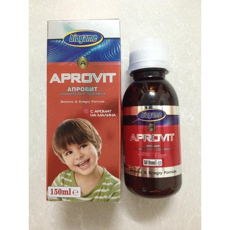 Siro bổ sung các axit, vitamin và khoáng chất cho trẻ - Aprovit (150ml)