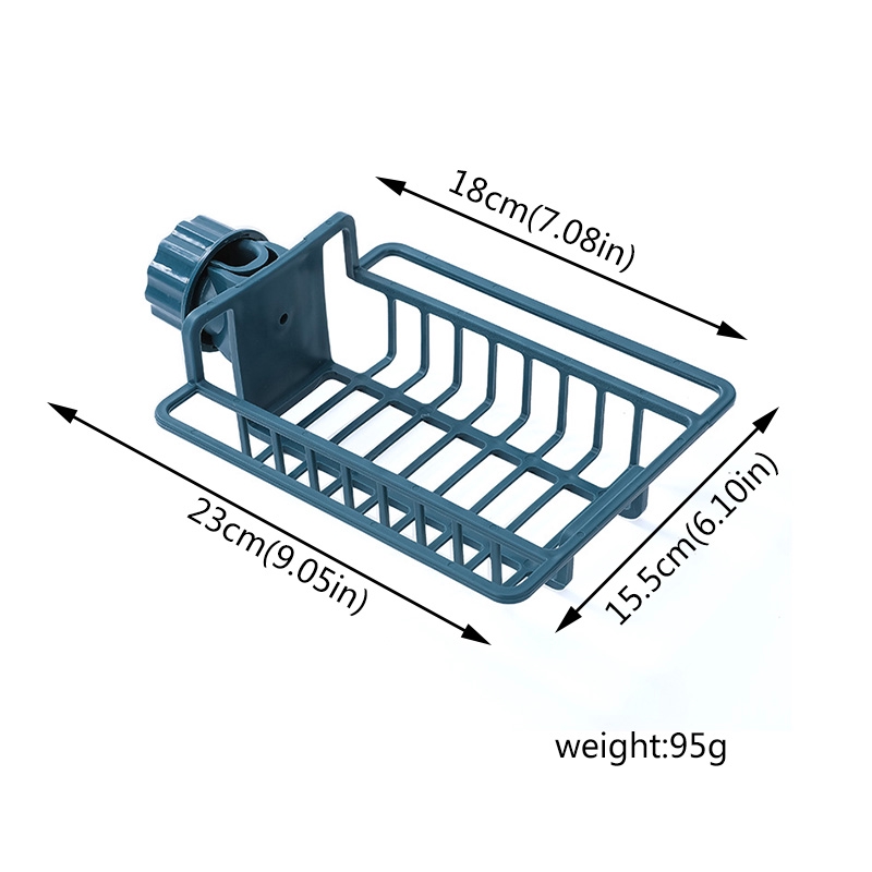 Giá Nhựa Để Xốp/Xà Phòng/Giẻ Lau/Khăn Gắn Bồn Rửa Chén Phòng Tắm Tiện Lợi