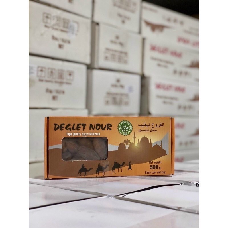 Chà là sấy khô nguyên cành israel 500g