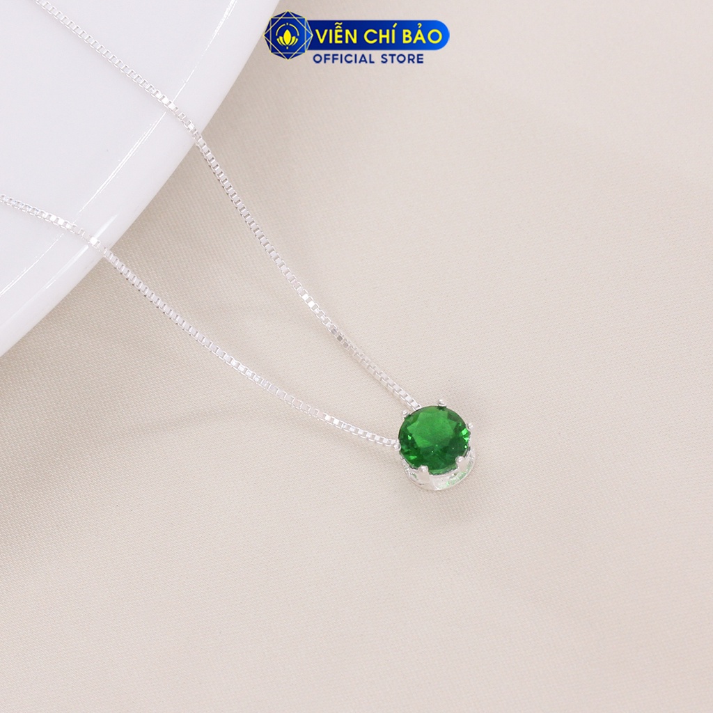 Dây chuyền bạc nữ mặt tinh tú bạc 925 lấp lánh thời trang phụ kiện trang sức nữ Viễn Chí Bảo D400727x