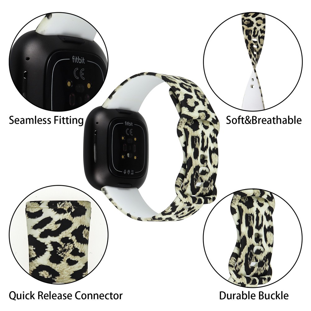 Dây đeo thay thế chất liệu silicon nhiều màu cho Fitbit Versa 3 / Fitbit Sense