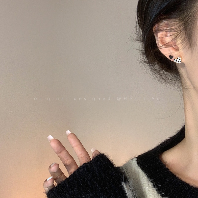 IF ME Bộ 3 Đôi Khuyên Tai Đính Ngọc Trai Kiểu Dáng Đơn Giản Cho Nữ