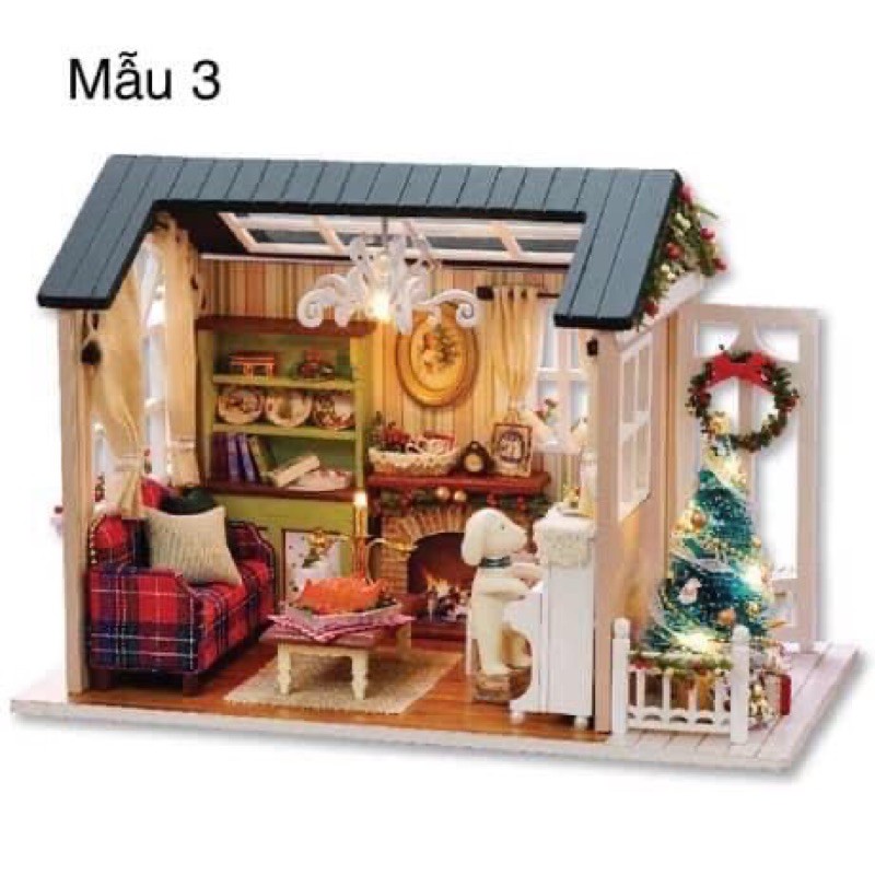 MÔ HÌNH LẮP RÁP NHÀ 3D MINI DIY CUTE ROOM