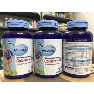 Sản phẩm đồ uống Calcium+D3 Mivolis