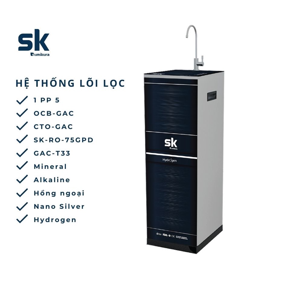 Máy Lọc Nước SK Sumikura 10 Lõi Hydrogen SKW-N-10FS1