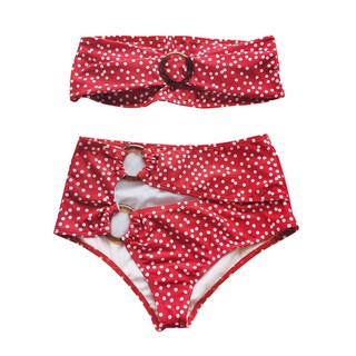 Bikini Có Mút Nâng Ngực Hoạ Tiết Chấm Bi