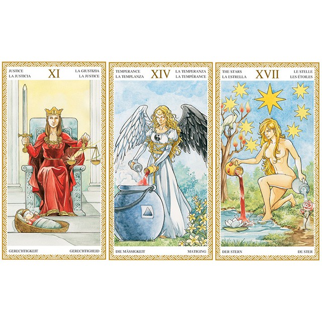Bộ Bài Lo Scarabeo Tarot (Mystic House Tarot Shop) - Bài Gốc Authentic Chính Hãng 100%