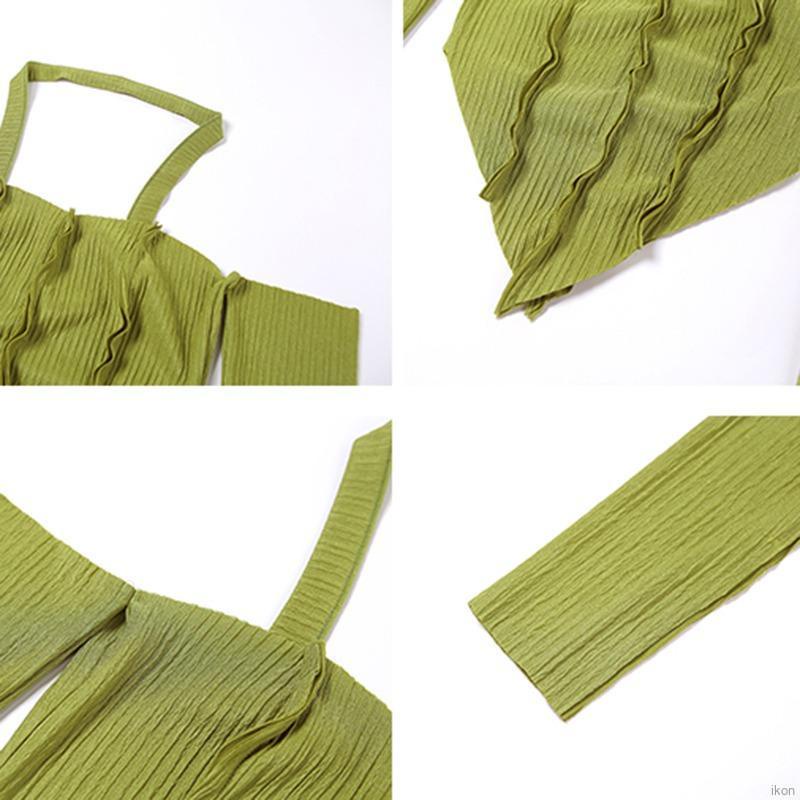 Áo thun dáng ôm dài tay phong cách Hàn Quốc thiết kế mới thời trang xuân hè quyến rũ cho nữ